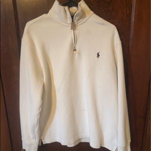 Polo Turtleneck Zip Up Sweater